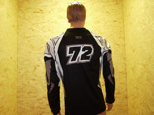 Racing 72 Shirt L/S M | grau