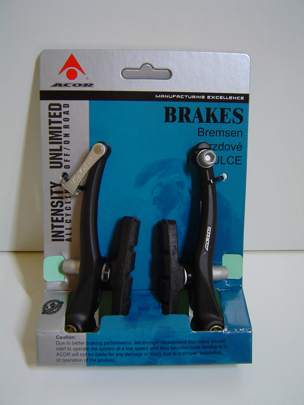 V-Brake Hinterrad 110mm lang / 60mm Gummi