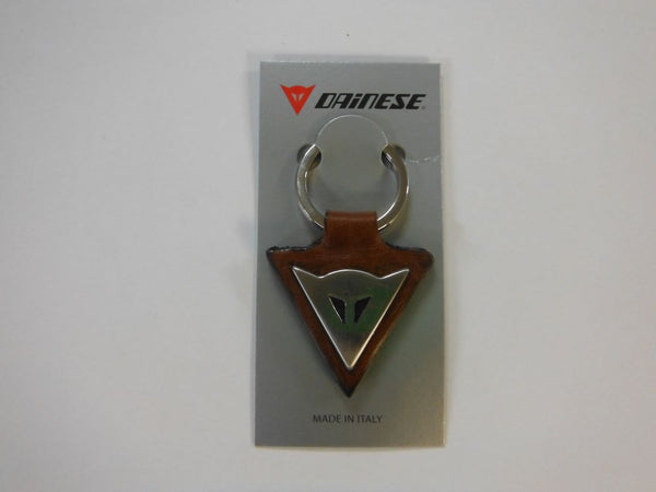 Schlüsselanhänger Daines Fox-Kopf Leder+Gummi