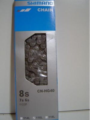 Shimano Kette HG-40 6-8f 116Gl QL