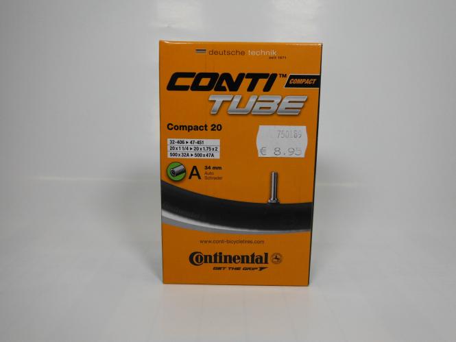 Continental Conti Tube Compact AV 20x1,75