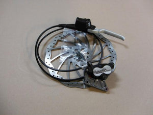 Magura Gustav M VR + HR Sätze gebraucht Vorderrad schw./ silber +Adapter 21