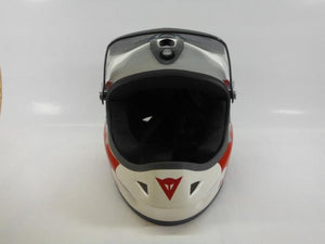 Helm D-Raptor Graphic2 M - Weiß/Rot/Grau