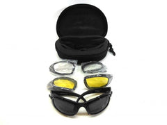 John Doe Sonnenbrille Sport mit Wechselgläser und Riemen