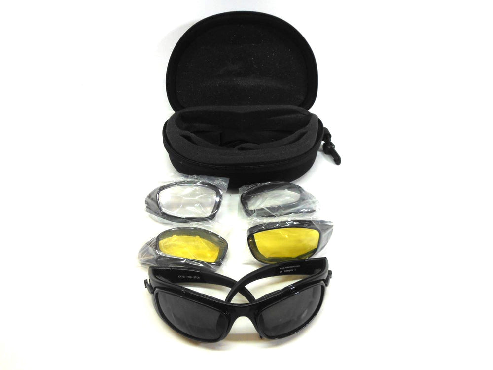 John Doe Sonnenbrille Sport mit Wechselgläser und Riemen