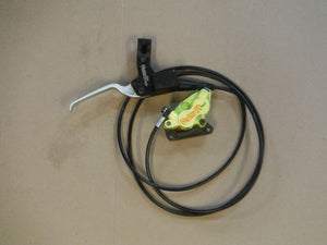 Magura Gustav M VR + HR Sätze gebraucht Hinterrad gelb