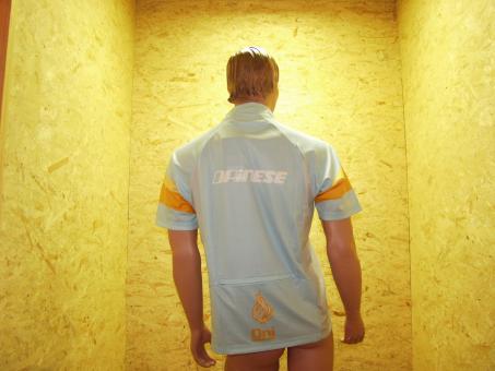 Maverick Shirt M | blau/orange/gelb