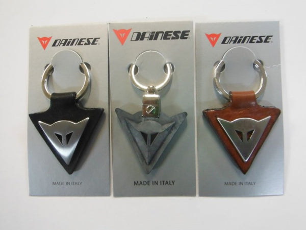 Schlüsselanhänger Daines Fox-Kopf Leder+Gummi