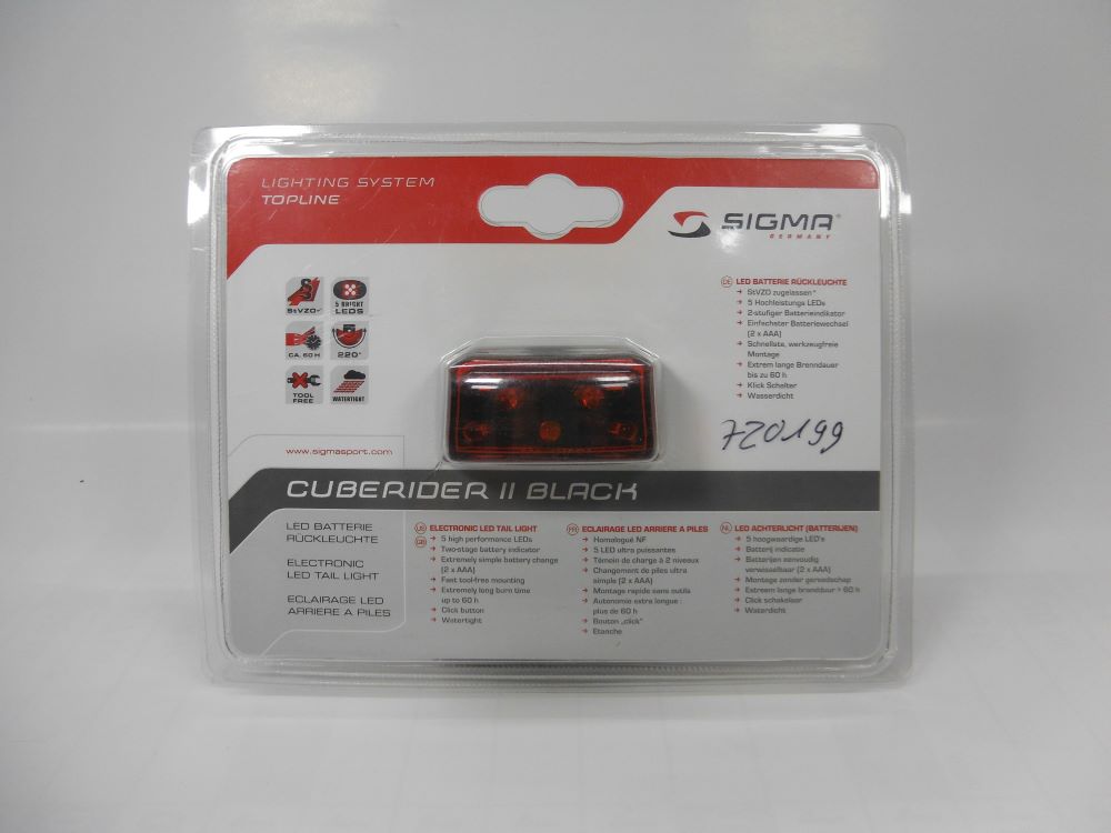 SIGMA Cuberider ll Led Rücklicht  StVZO