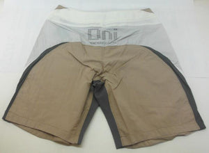 SUPERFLUID SHORT L | ecru-sand/weiß
