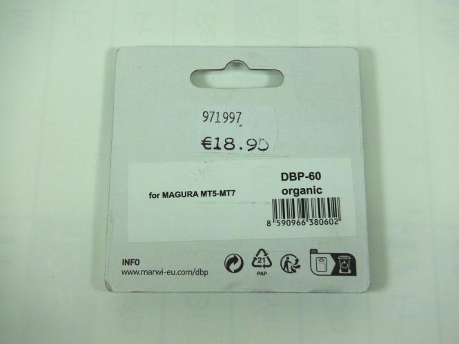 UNION DBP-60 organic für Magura MT5-MT7