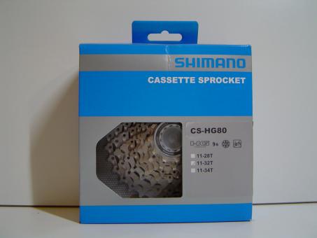 Cassette Shimano Deore SLX HG80 9fach 