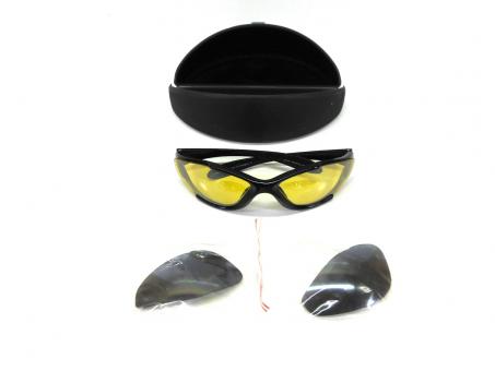 John Doe Sonnenbrille Sport mit Wechselglas 